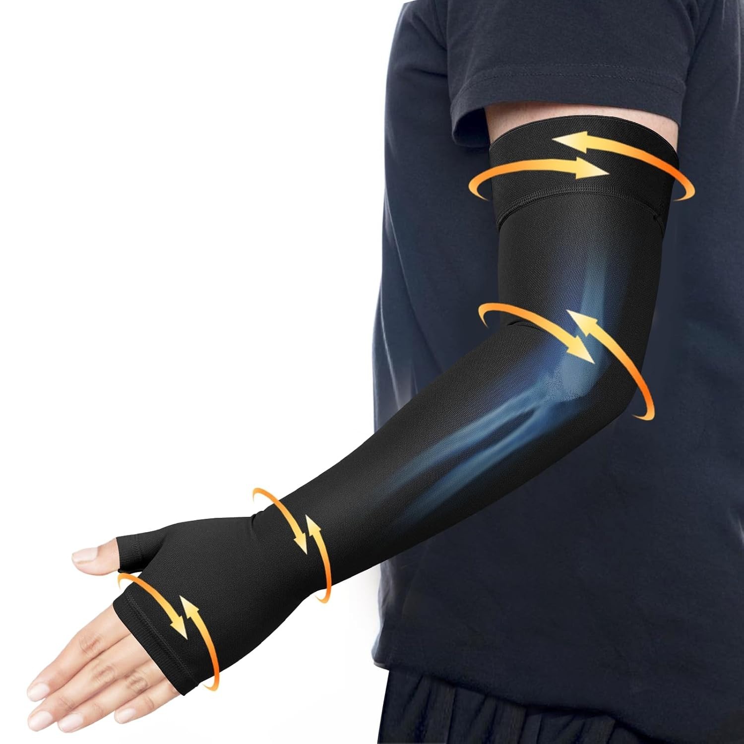 Lightweight Graduated Compression Sleeve for Arm Recovery – Ideal for Arthritis