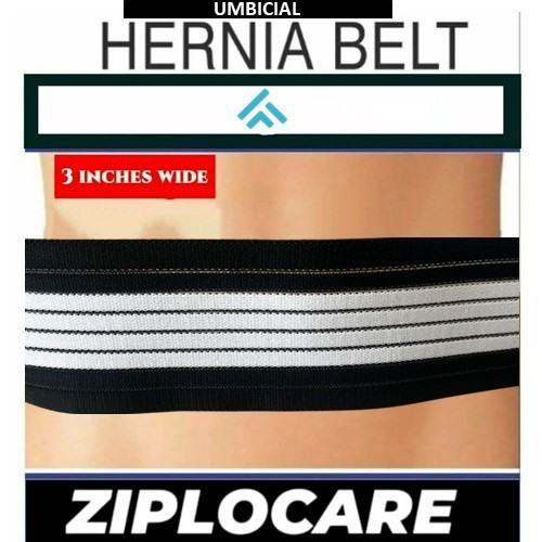 Umbilical Hernia Belt with Compression Pad, Adjustable Navel Support Binder