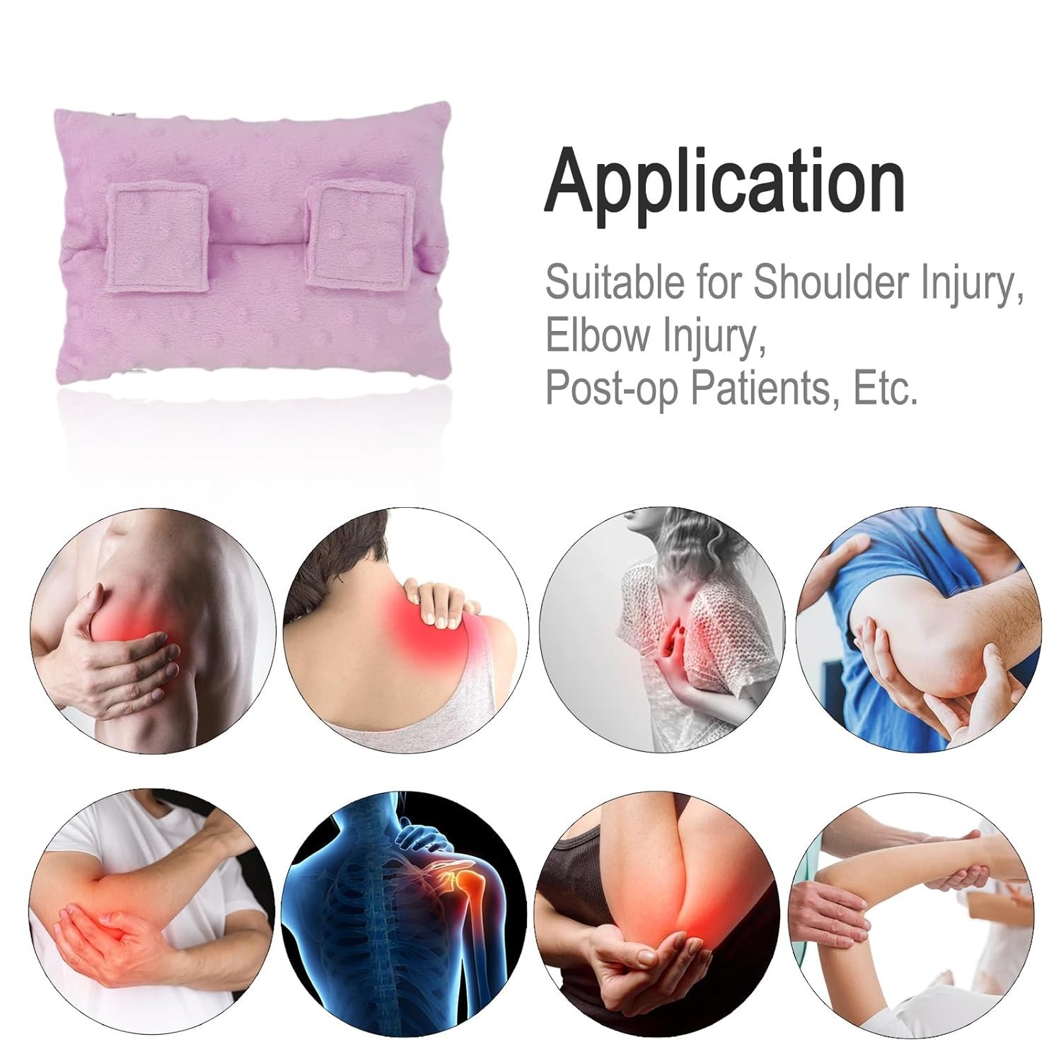 Soft Minky Dot Neck Strap Cushion for Arm Sling – Ideal for Rotator Cuff Healing