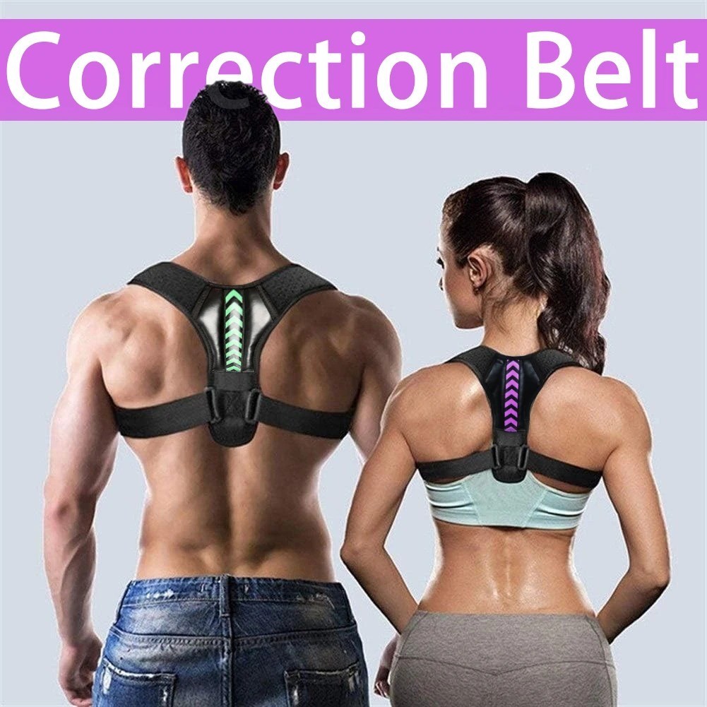 Posture Corrector Support Magnetic Back Shoulder Brace Belt Band For Men Women