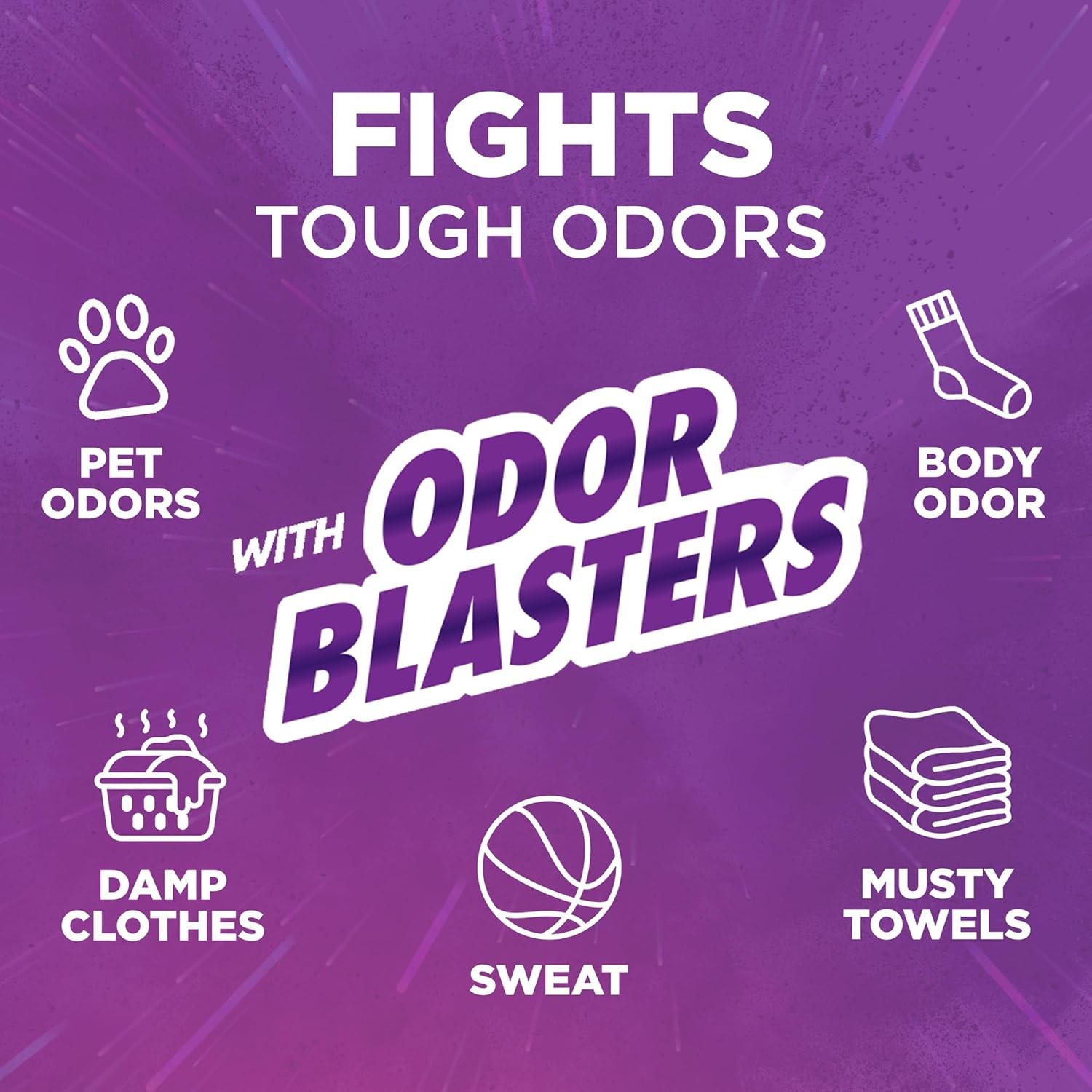 ARM & HAMMER Plus OxiClean Odor Blasters Fresh Burst, 128 Loads Liquid Laundry D