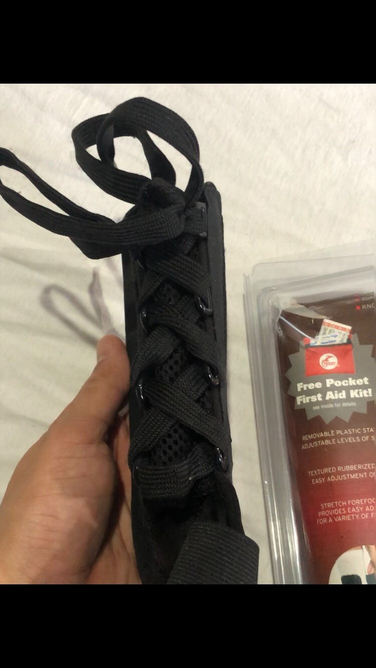 EZ Lacer Angle Brace, Small, by Cramer, for Right and Left Ankle