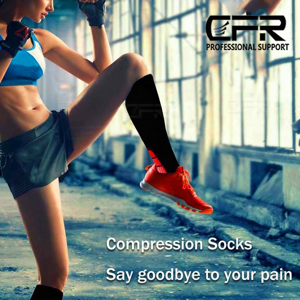 Compression Socks Stockings Knee High Womens Mens Medical 20-30 mmHG S/M-X/XL