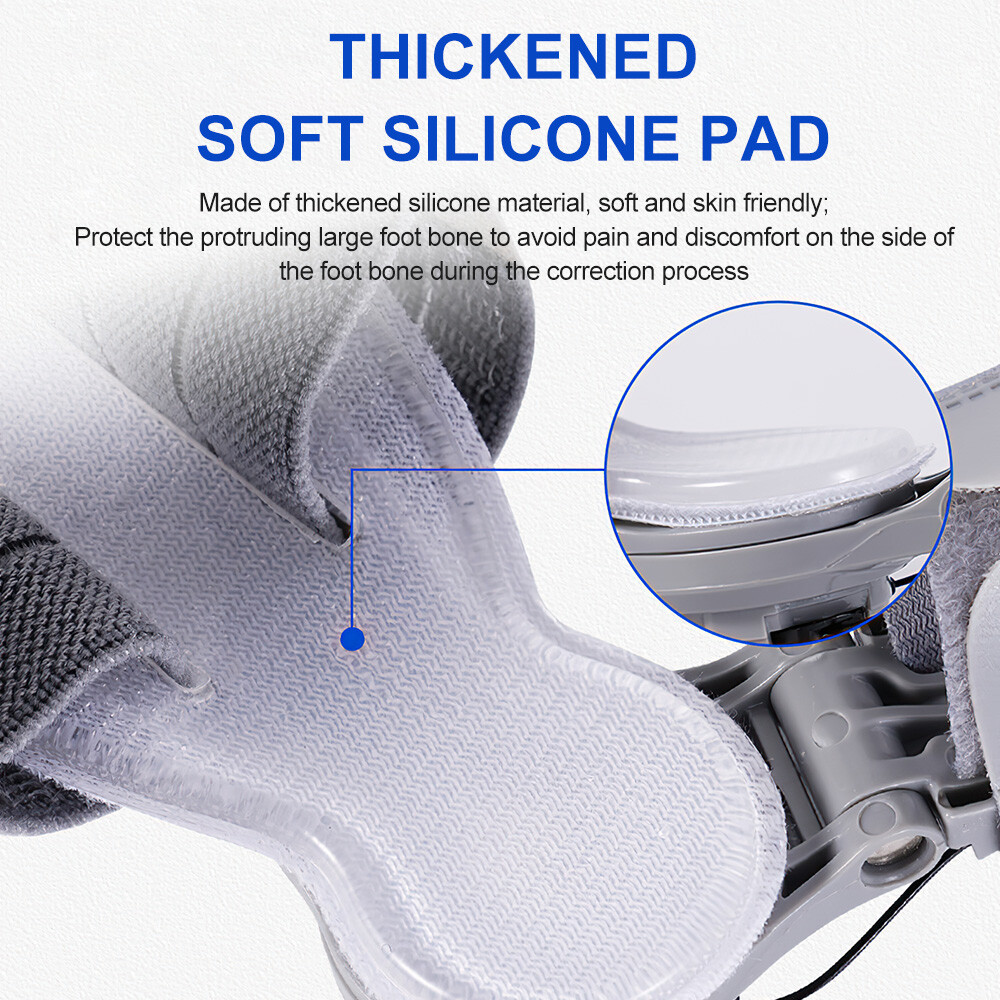 1/2PCS Hallux Valgus Pain Relief Support Big Toe Bunion Straightener Corrector