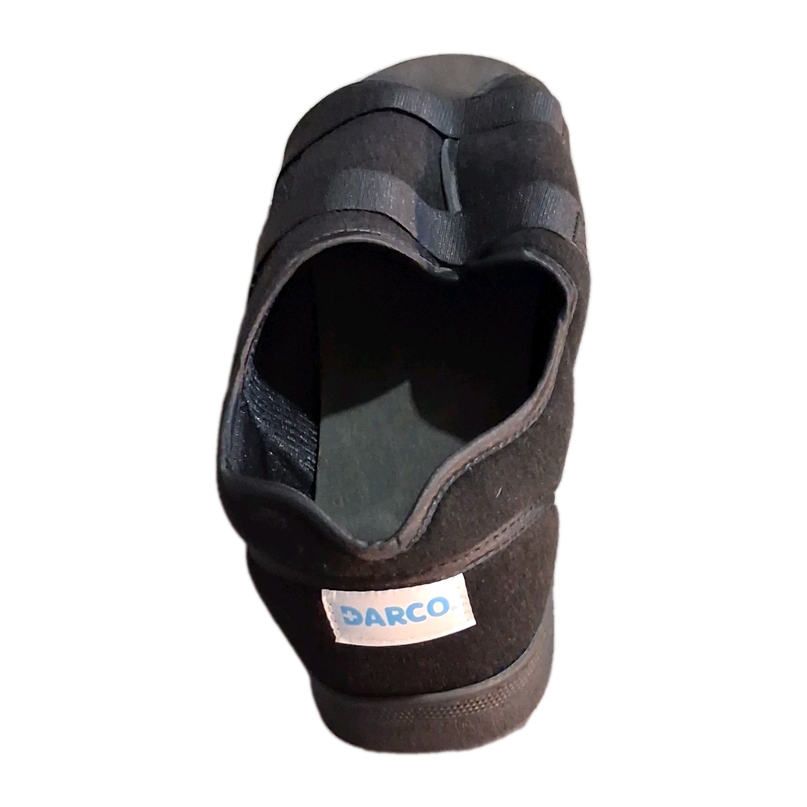 Darco Mens X-Large Black Softie Shoe STM4B Post-op New—Free Ship