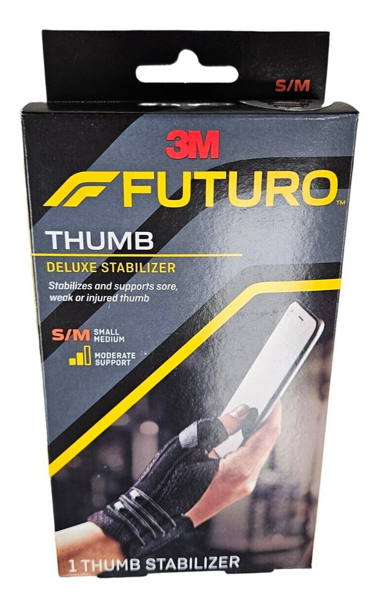 Futuro THUMB Stabilizer Deluxe SMALL / MEDIUM – 1 MODERATE stabilizer black