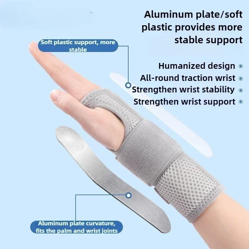 NEW Wrist Brace for Carpal Tunnel – Adjustable Night Support Brace with Splints