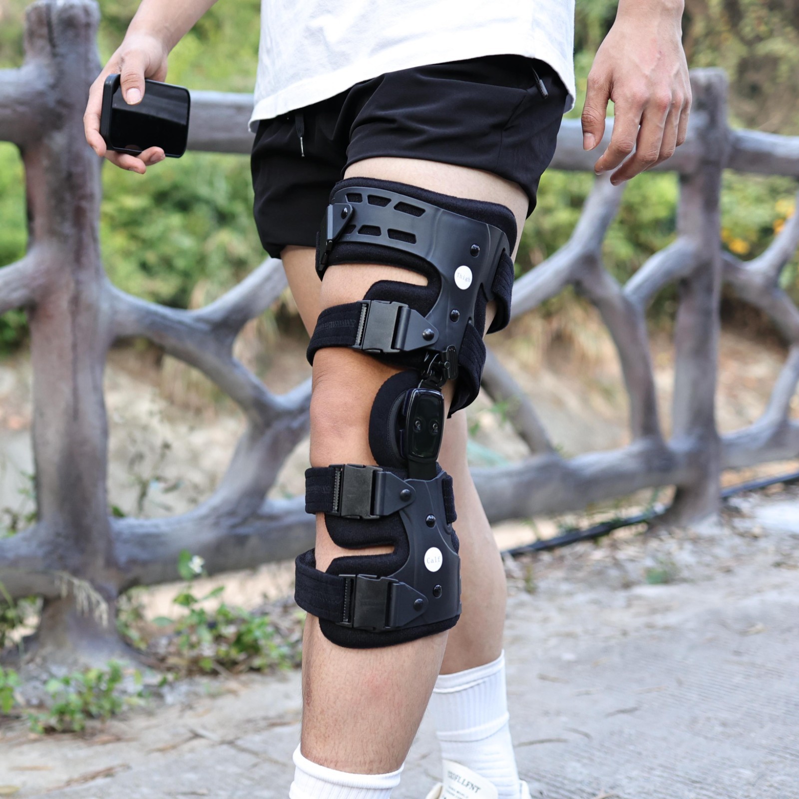 Bone-on-Bone Knee Pain Relief Brace,Support for Arthritis Pain & Joint Stability