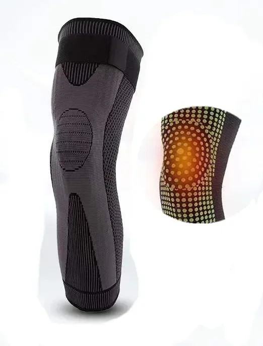 1 Pc Self Heating Knee Pads Brace Sport Mugwort warmth Long Knee pad Knee Suppor