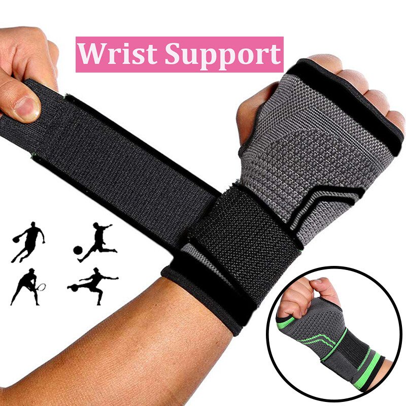 Elastic Compression Wrist Support Brace for Carpal Tunnel Arthritis Sprain Pain