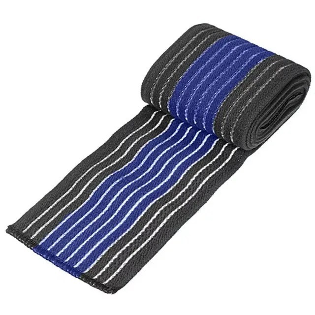 EXTRA LONG ELASTIC KNEE WRAP COMPRESSION BANDAGE – ADJUSTABLE SUPPORT FOR SQUATS