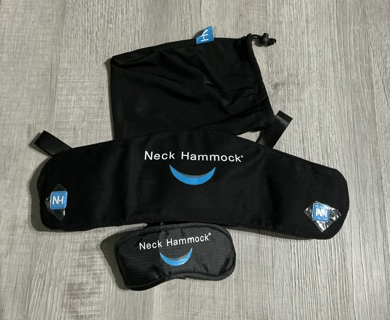 Neck Hammock 2.0 Cervical Traction Device New With Eye Cover Sleep Mask