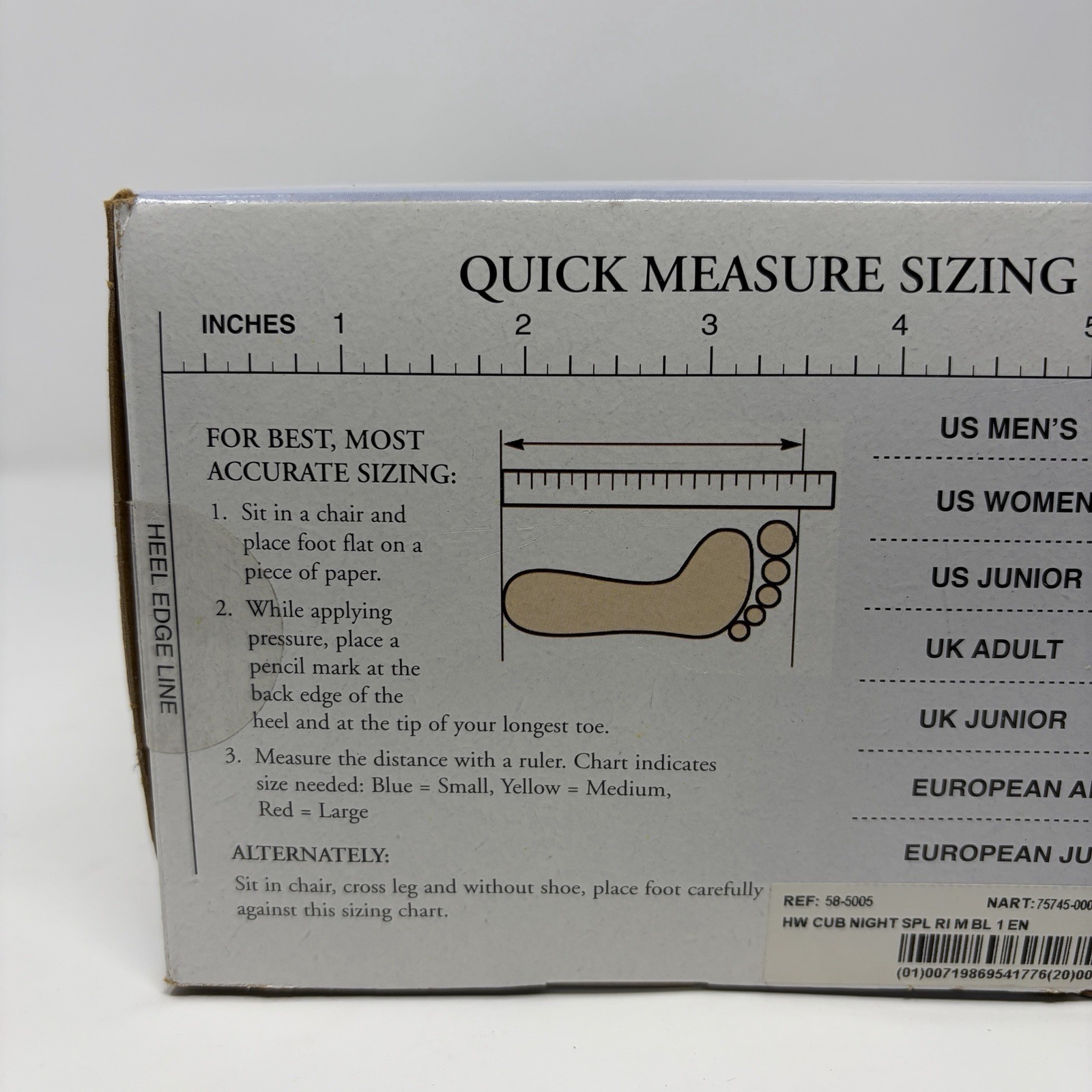 Healwell Cub Plantar Fasciitis Night Splint M, Right / Women 6-11 ½ / men 7-11½