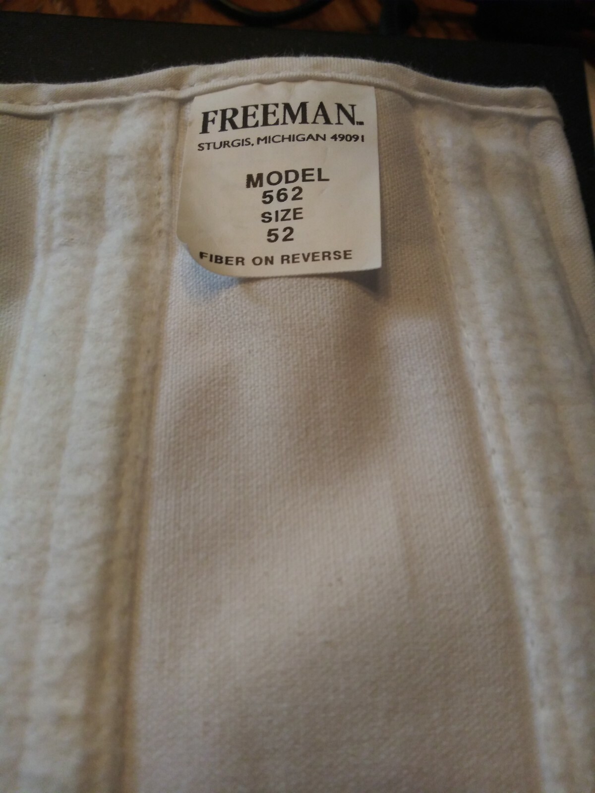 FREEMAN MEN’S LUMBOSACRAL Back Support Model 562 Size 52 XL