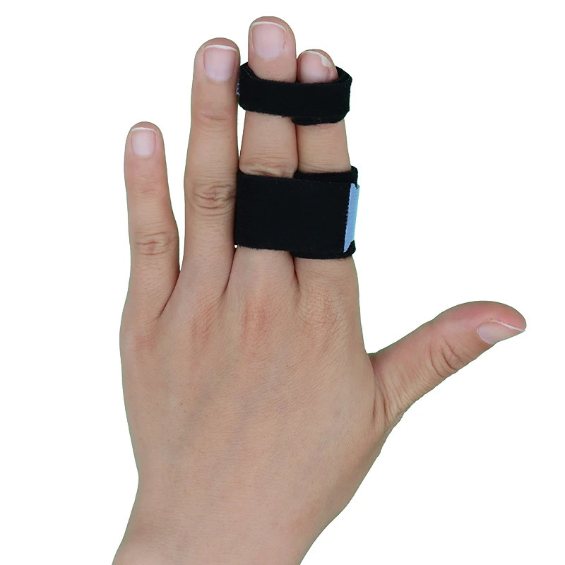 Pexmen 1/2/5/10Pcs Buddy Tape Finger Straps With Padded No-Slip Hook and Loop