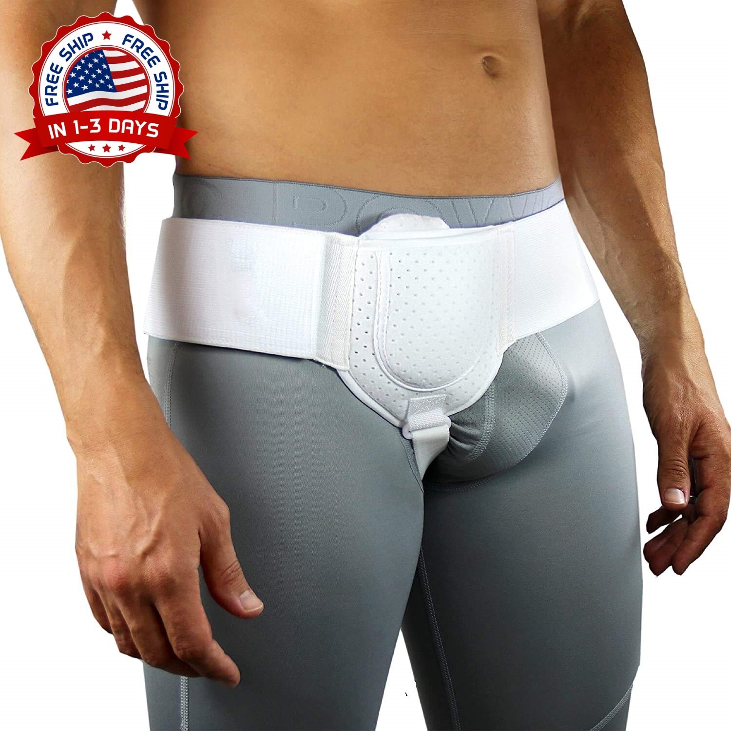 Cinturón De Hernia Para Hombres Soporte Inguinal Para Hombres Mujeres Truss Faja