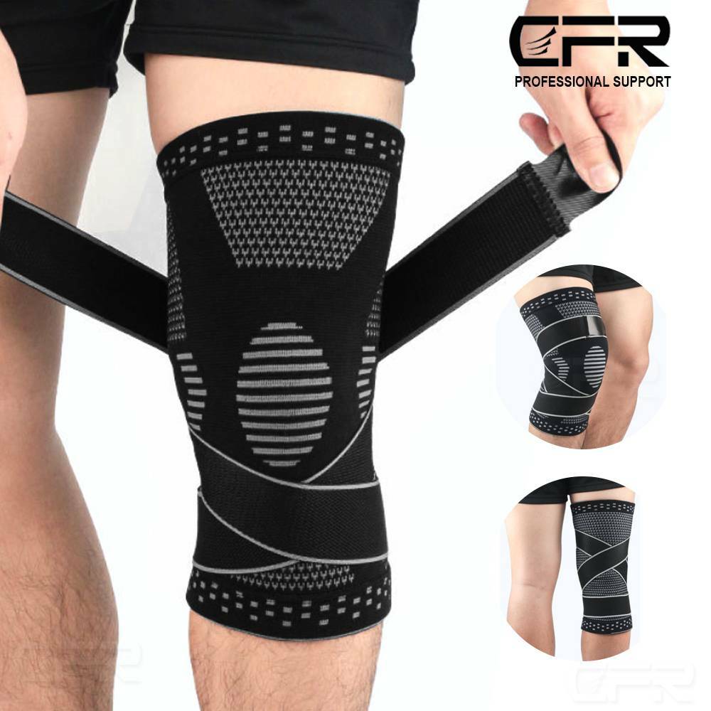 Knee Support Brace Copper Compression Sport Joint Pain Arthritis Relief Sleeves