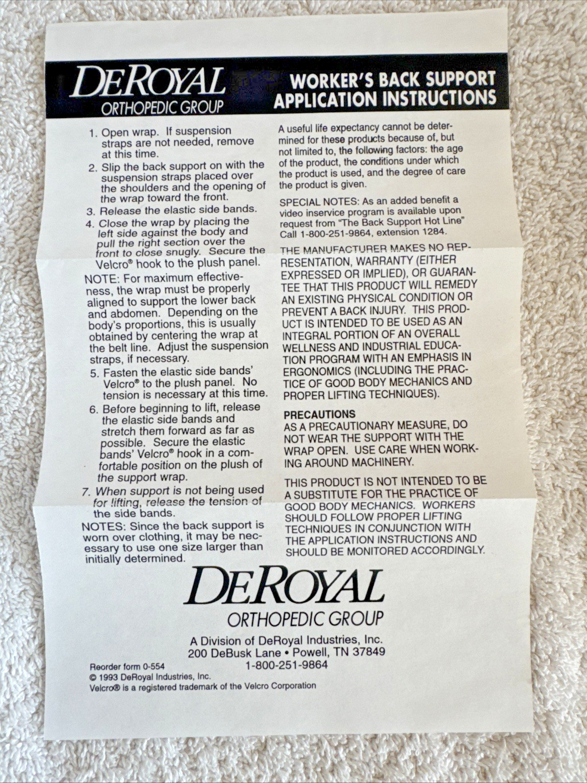 Heavy Weight Lift Belt Brace Lumbar Lower Back Waist Support W/ Suspenders White