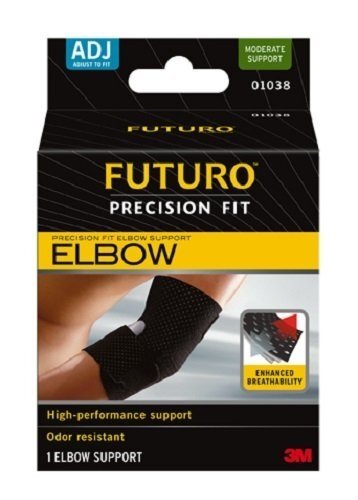 3M Futuro Adjustable Elbow Support Infinity Precision Fit Breathable Comfort 1ct