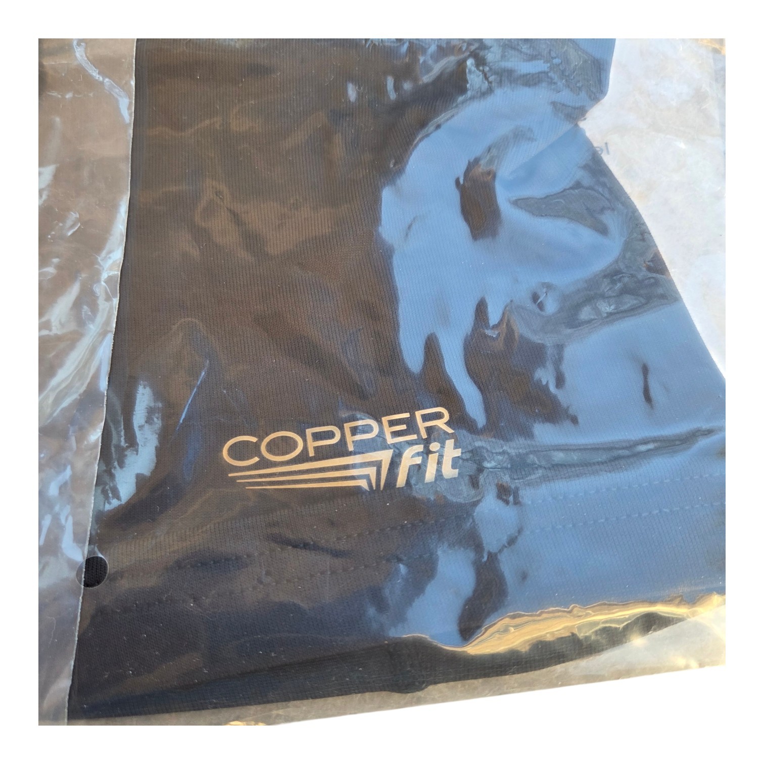 Copper Fit Elite Knee Compression Sleeve Support Black XL Extra Large 2 Pack NEW