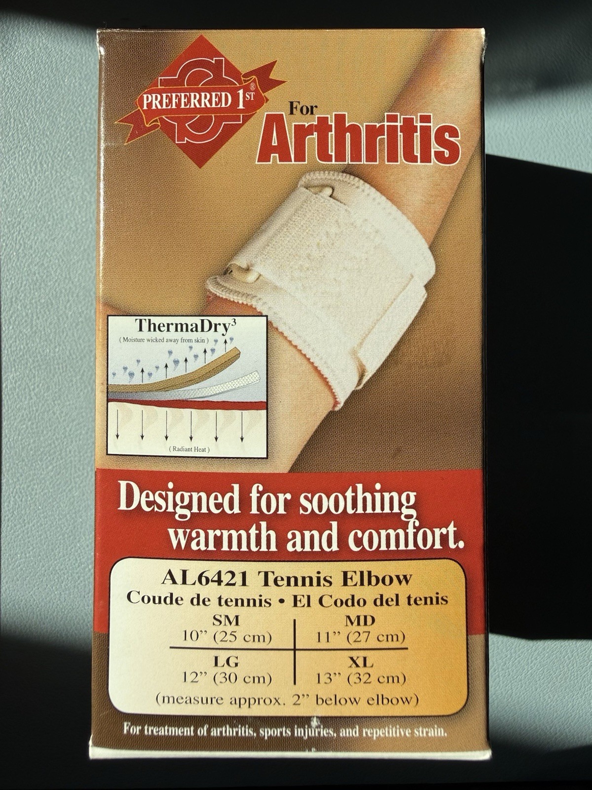 TENNIS ELBOW ARTHRITIS SPORTS INJURY Support Band Medium 11” (27cm)
