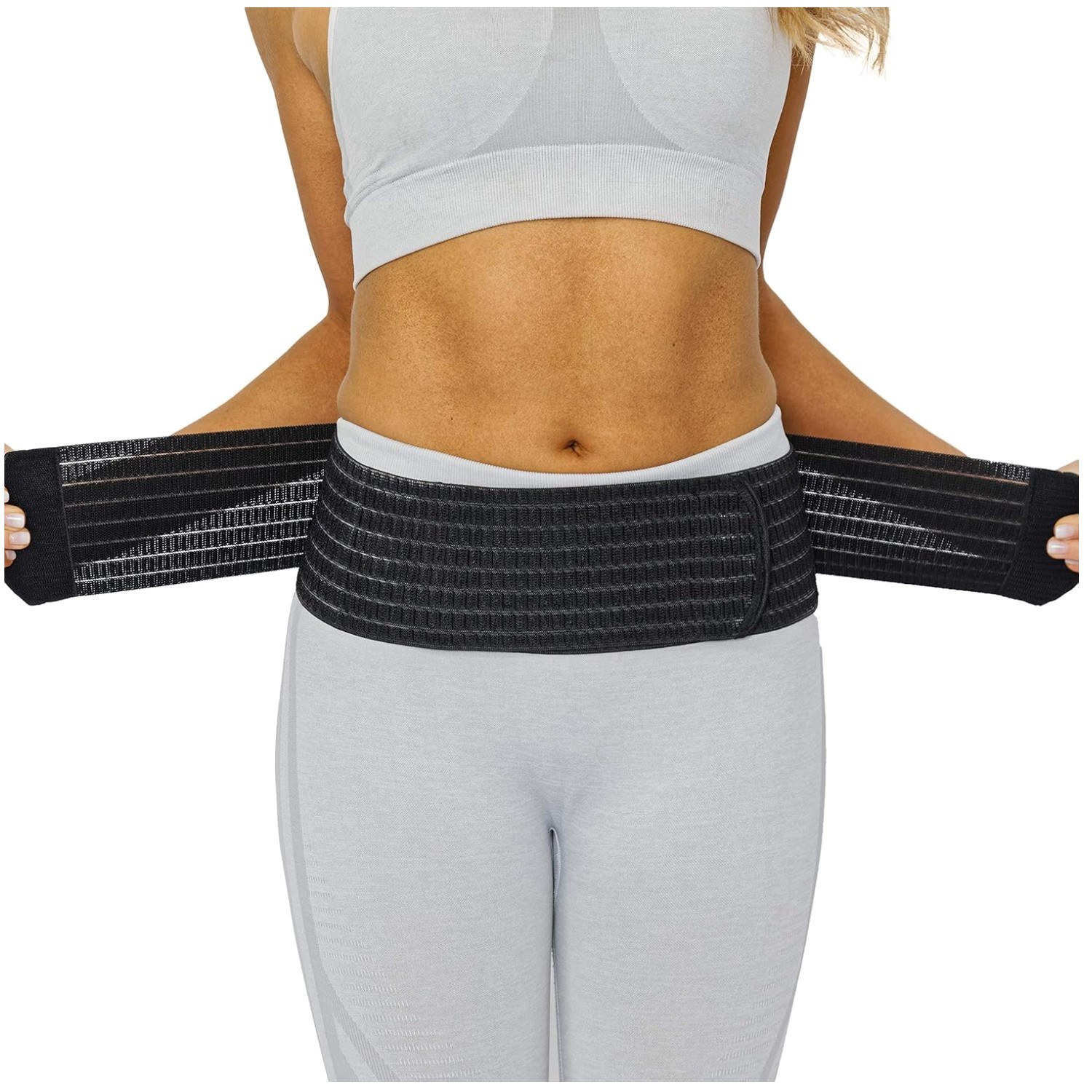 3-in-1 Maternity Postpartum Pelvis Belt Black