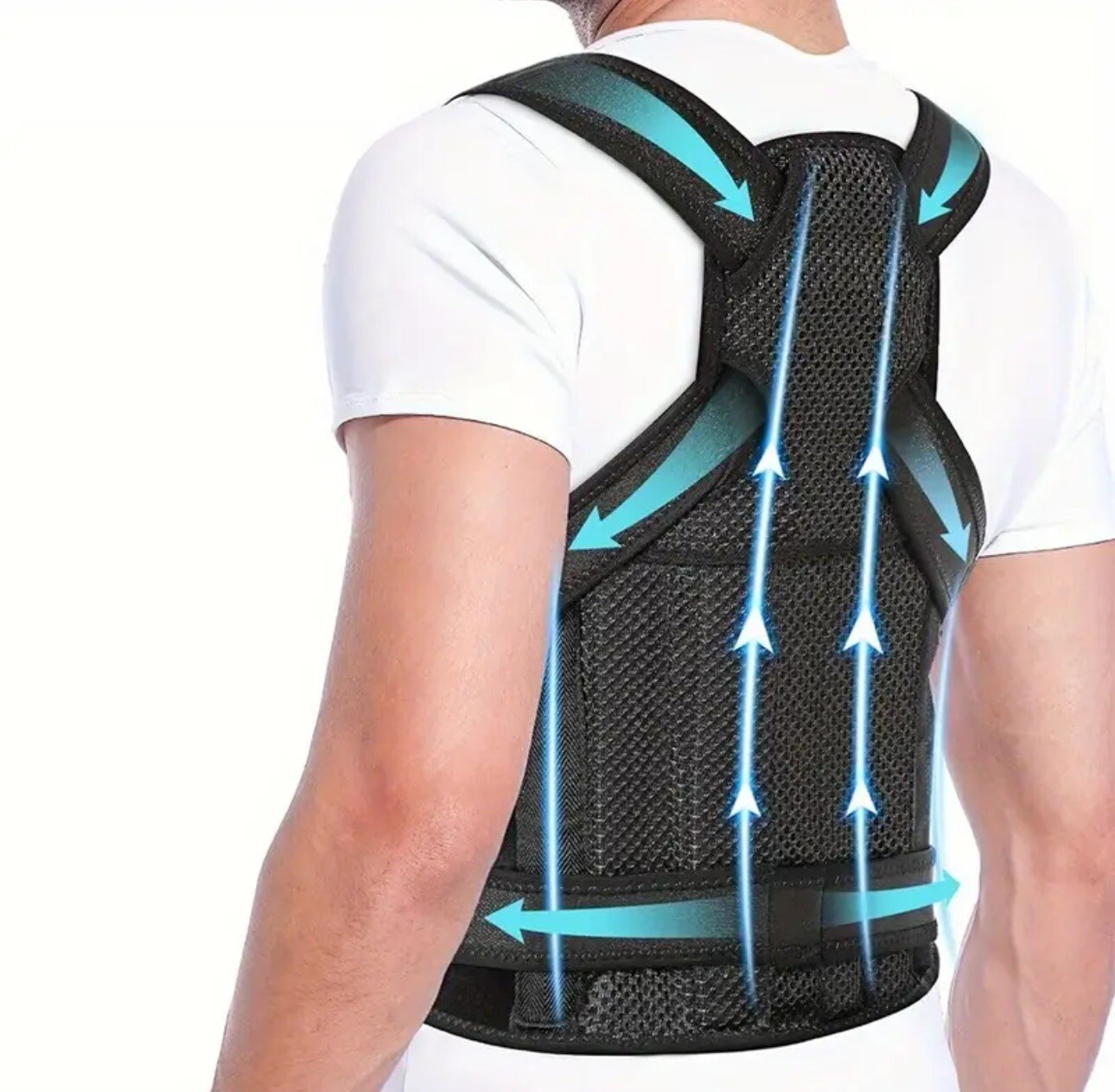 Hurmoya Back Brace Posture Corrector Lower and Upper Back Pain Relief