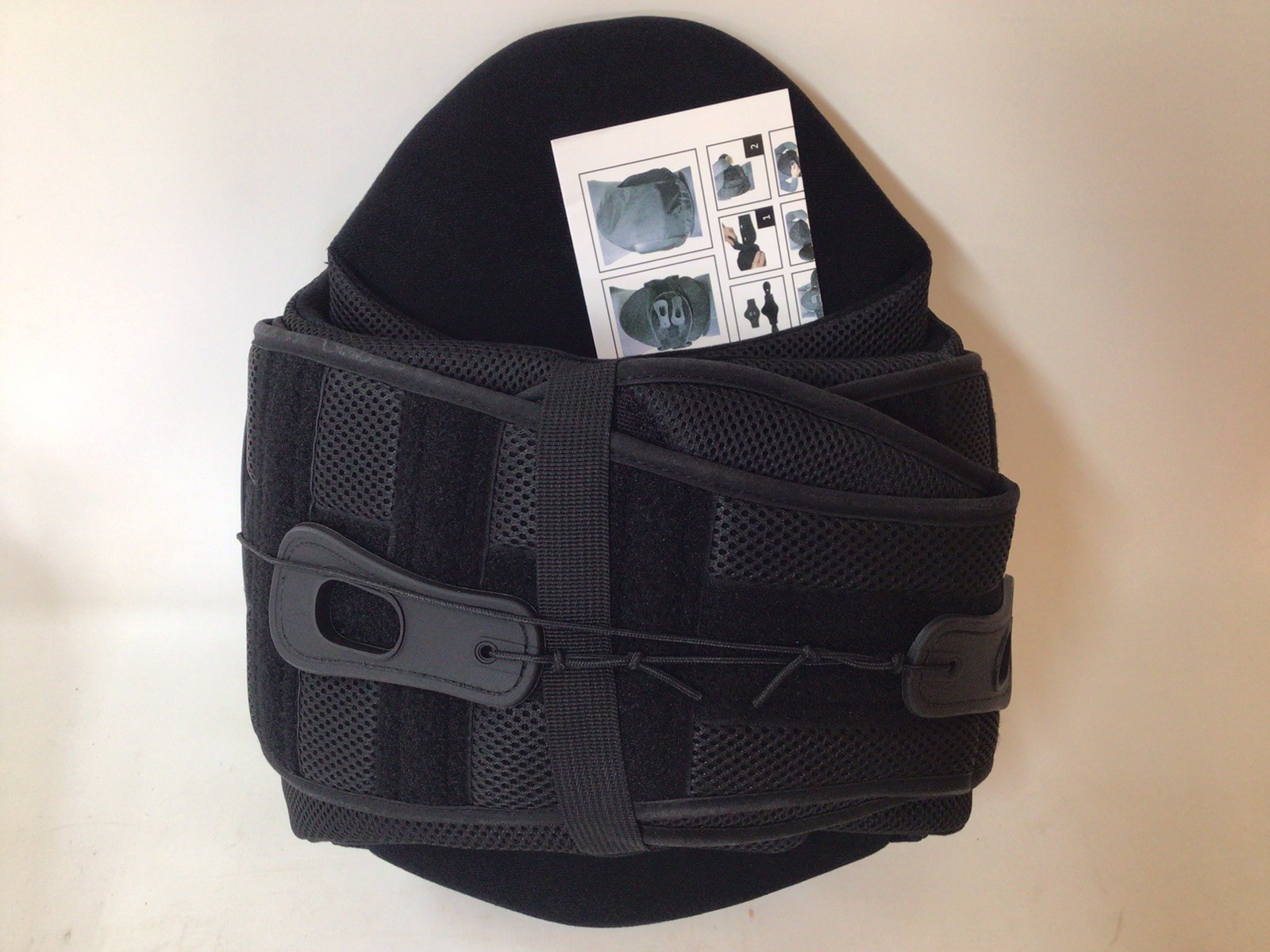 Dr Medical DRMS Universal Back Brace With Front Panel Black – BB-159 New