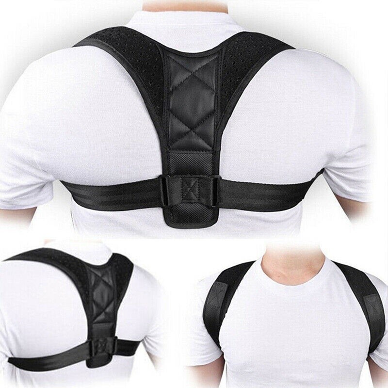 Posture Corrector Clavicle Back Support Straight Shoulders Body Brace Belt Strap