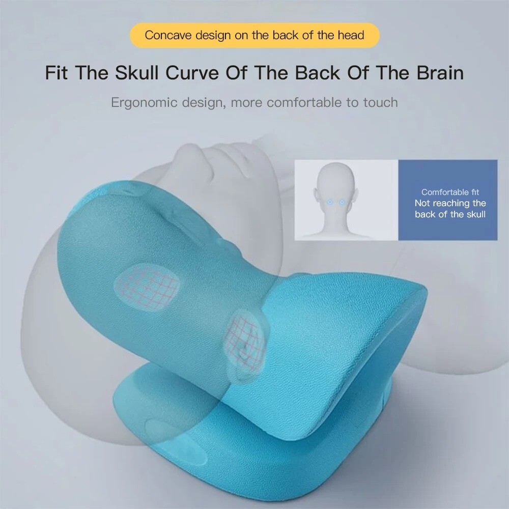 Massage Pillow Neck Shoulder Relaxer Cervical for Pain Relief Cervical Spine