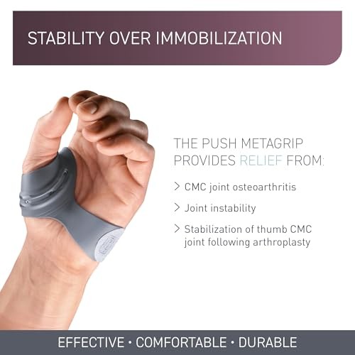 PUSH MetaGrip CMC Thumb Brace Right Hand Large Arthritis
