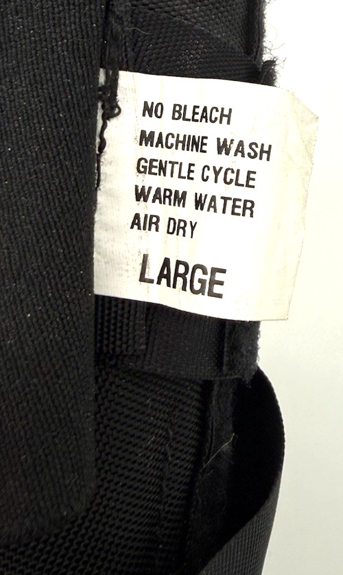 ASO Adjustable Ankle Brace Support Stabilization w/ Laces Black Size Large