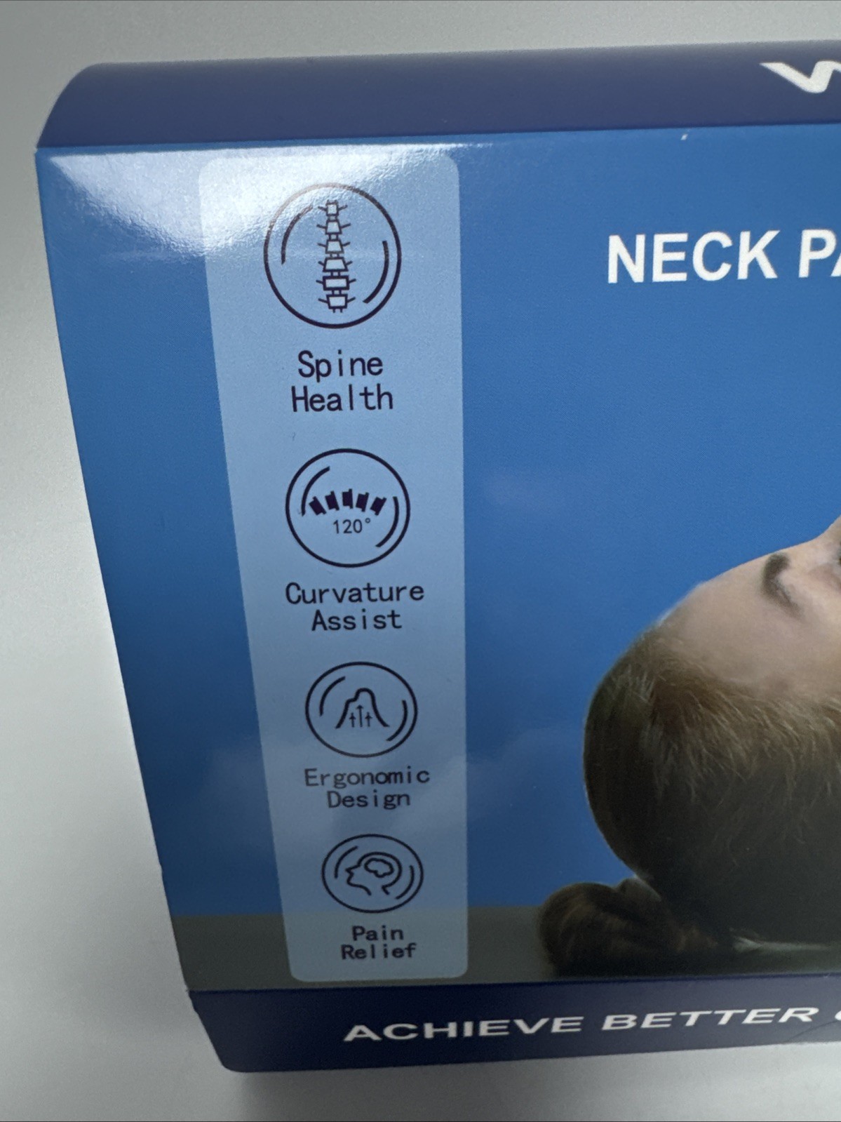 WANYIDA Neck and Shoulder Relaxer, Neck Stretcher Chiropractic Pillows for Pain