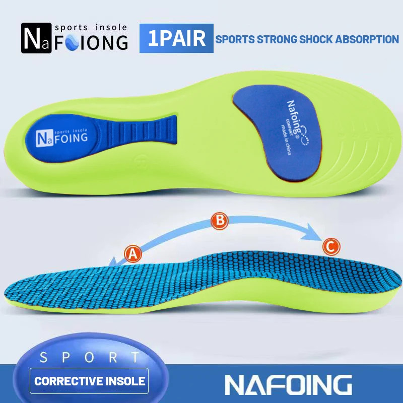 Orthopedic Insoles for Feet Sport Shock-absorbing Insole for Shoes Arch Support