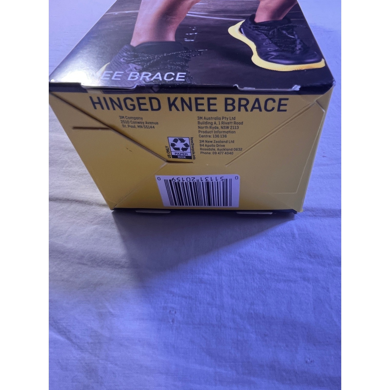Futuro Hinged Knee Brace Unisex ADJ Black NEW Adjustable Rigid Stability