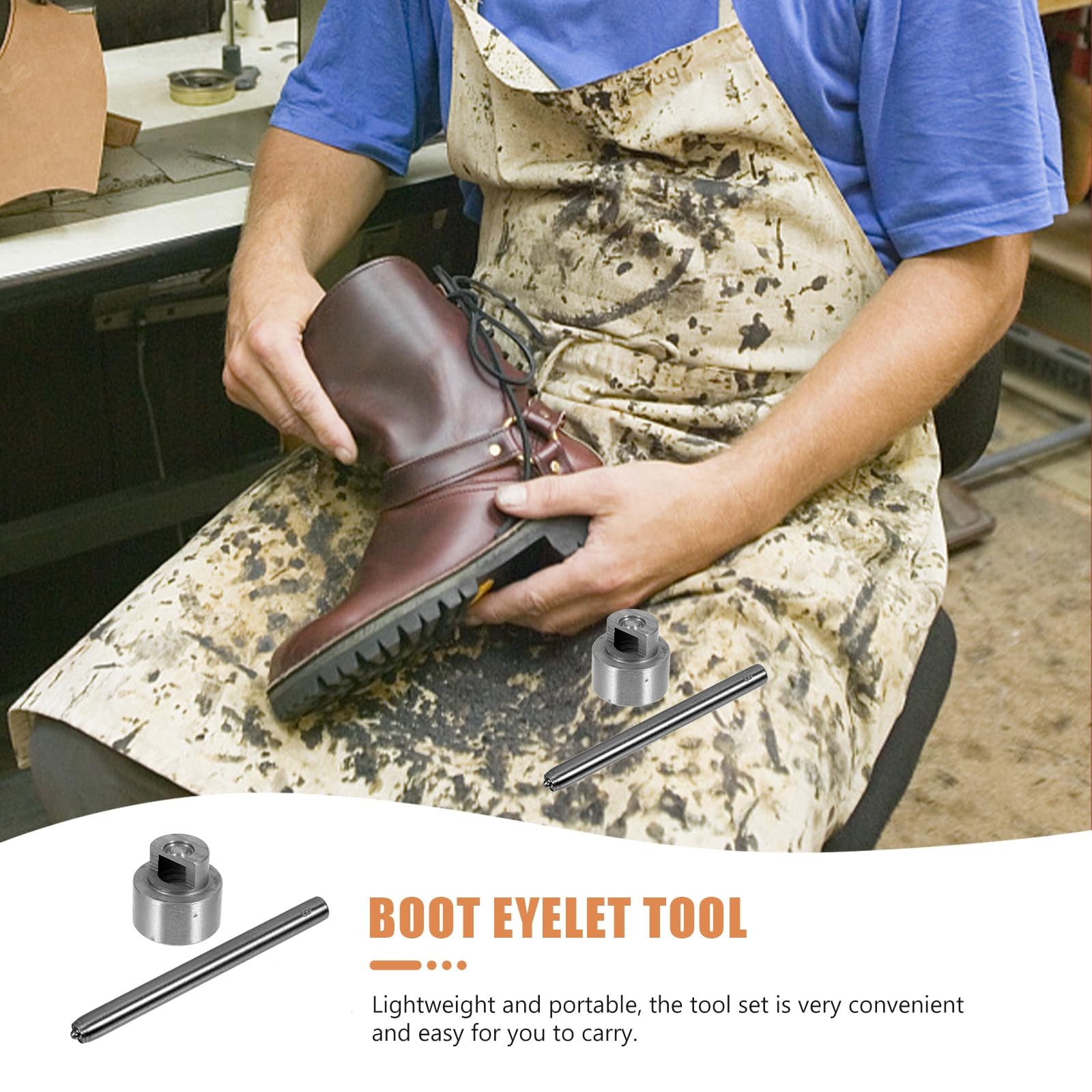 Steel Boot Hook Installation Kit Shoe Buckle Decoration Hiking Handbags