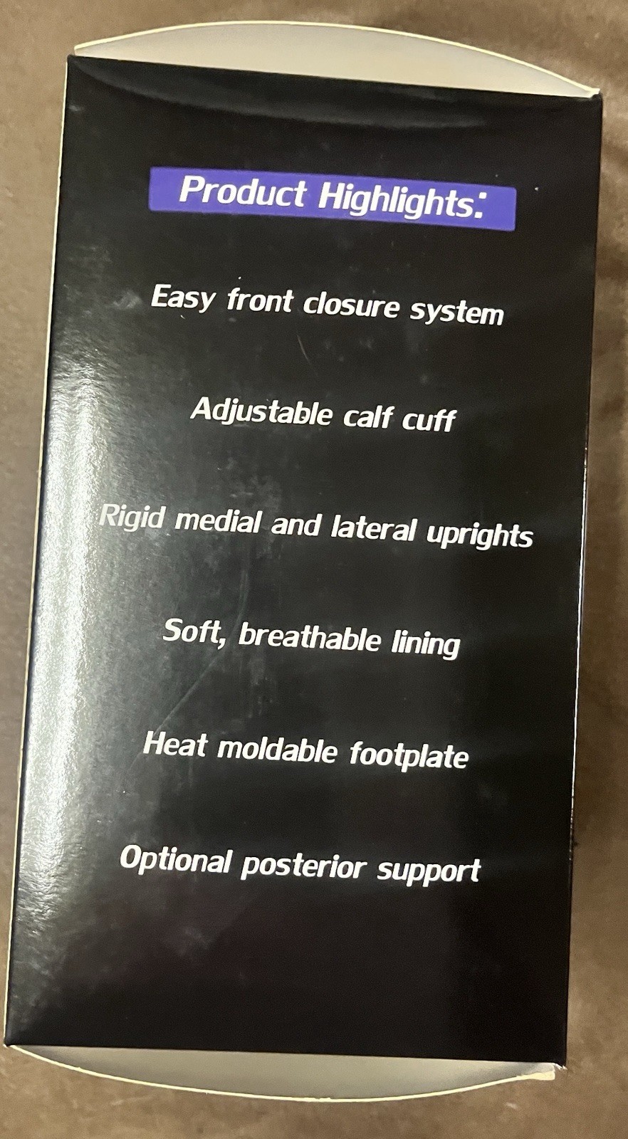 Comfortland Accord 3 III Ankle Brace Size Small Right New In Box NIB Free Ship