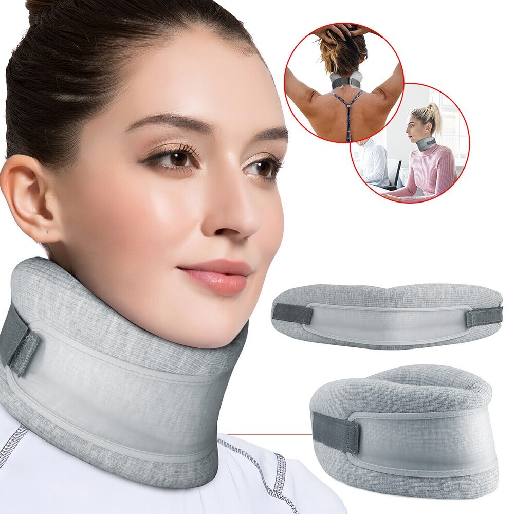 Adjustable Neck Brace Support Wrap Soft Cervical Collar Traction Pain Relief USA