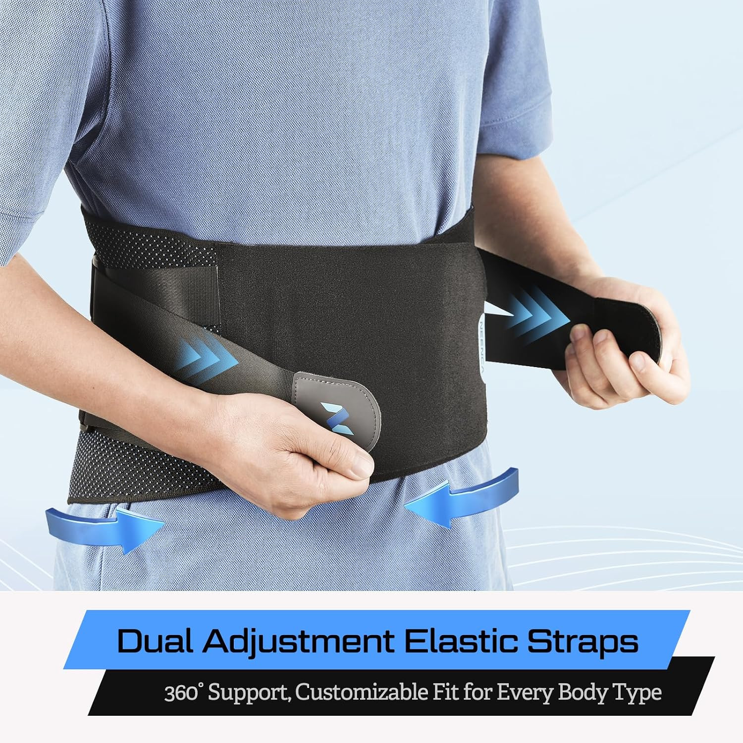 Lower Back Brace for Lower Back Pain Relief, Medical Grade Lumbar Support Belt f