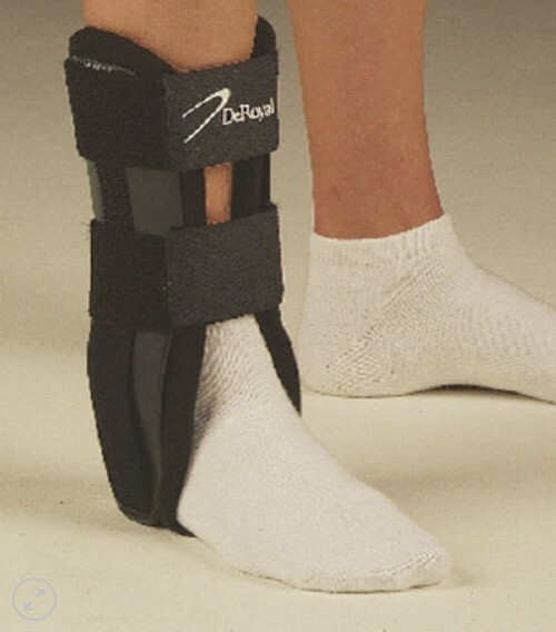 DeRoyal AB2340-06 Ankle Brace Stirrup Style, One Size Fits Most (6/Case)
