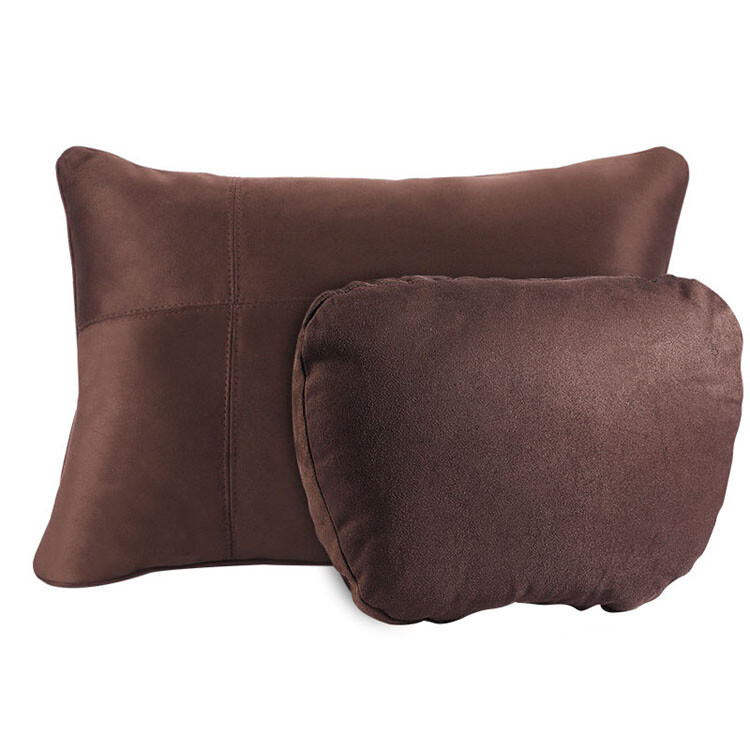 Memory Foam Car Seat Headrest Pillow Lumbar Back Support Cushion for Home Office