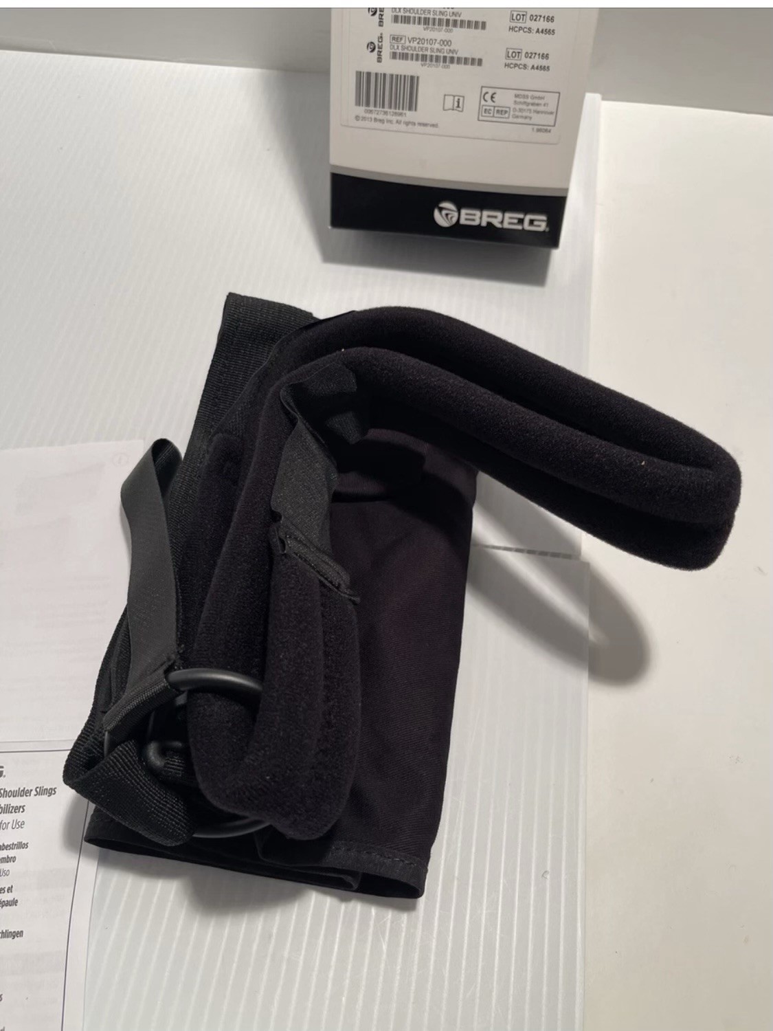 breg vp20107-000 universal deluxe shoulder sling