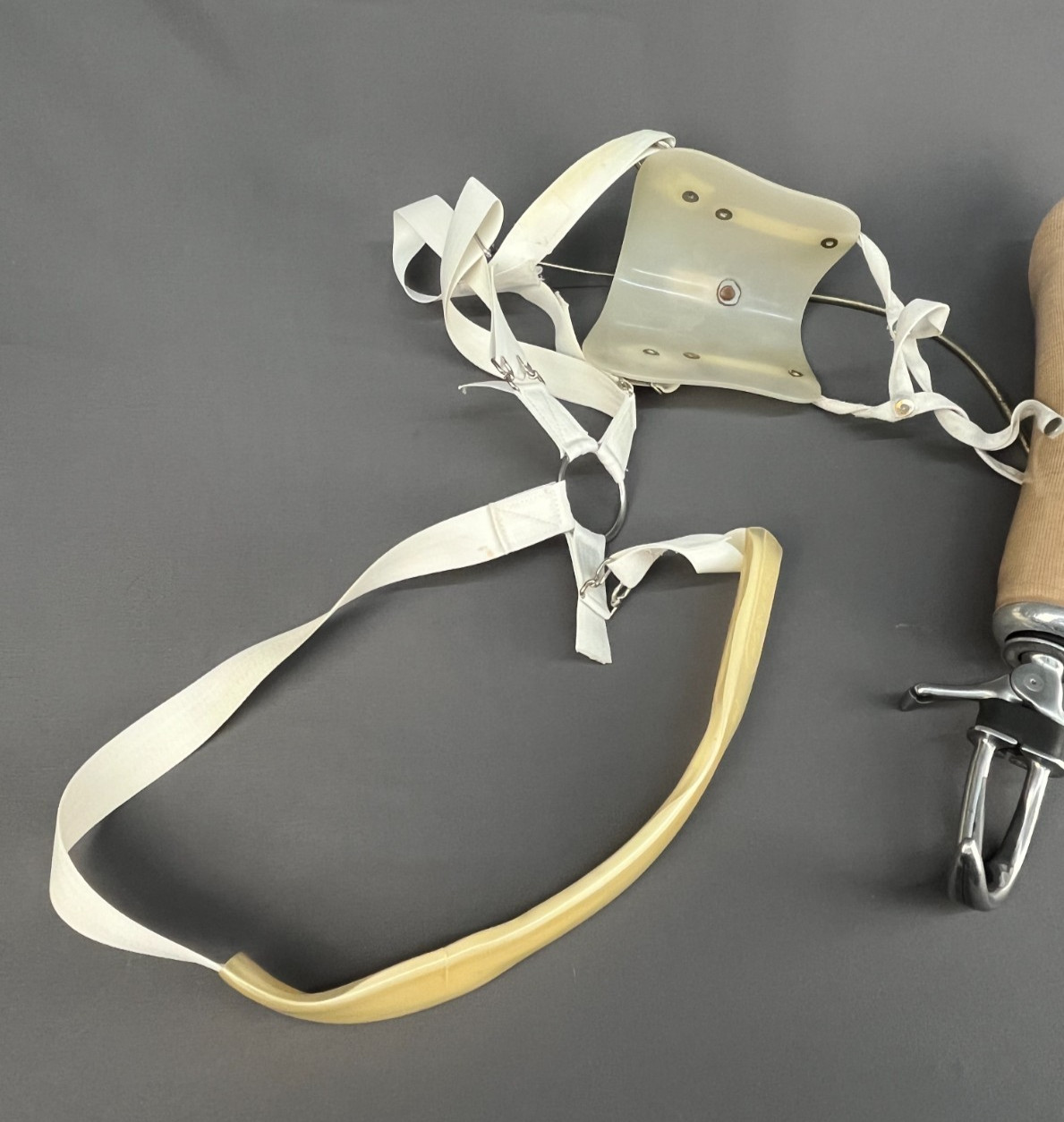 Vintage Prosthetic Adult Arm Body Powered Dorrance 5X Hook Medical Display Prop