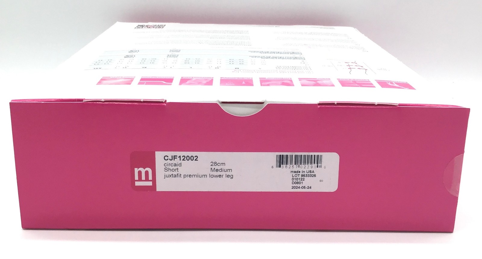 Medi CJF12002 Circaid Short Juxtafit Premium Lower Leg Compression Medium 28cm