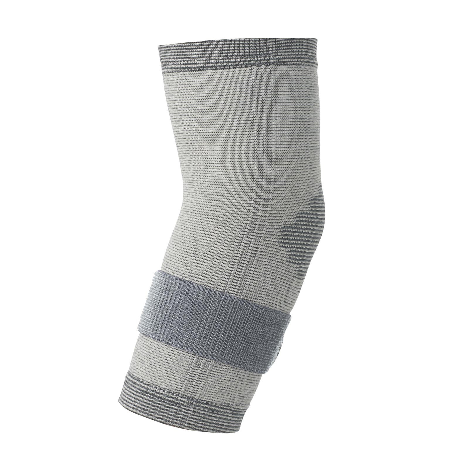 Rehband knitted elbow sleeve, support for work, Small / Medium, Grey