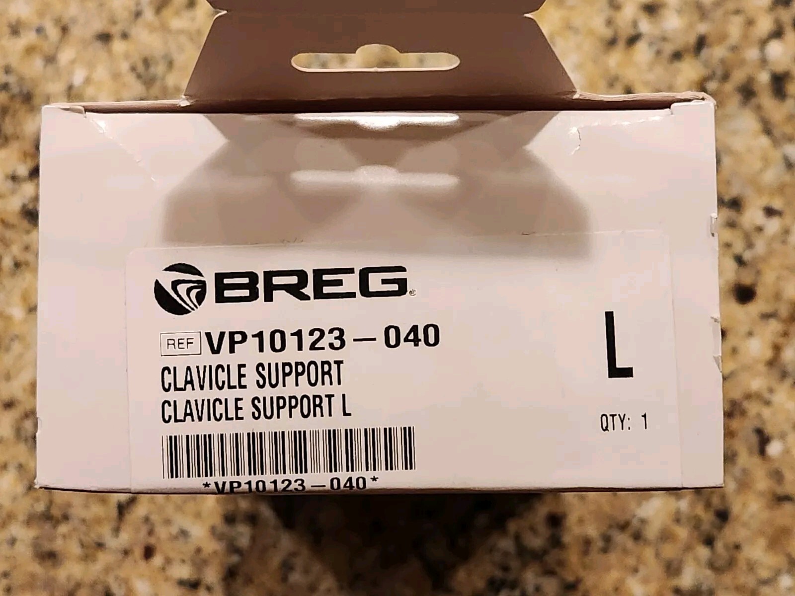Breg Clavicle Shoulder Support Brace Posture Strap LARGE LG L VP10123-040