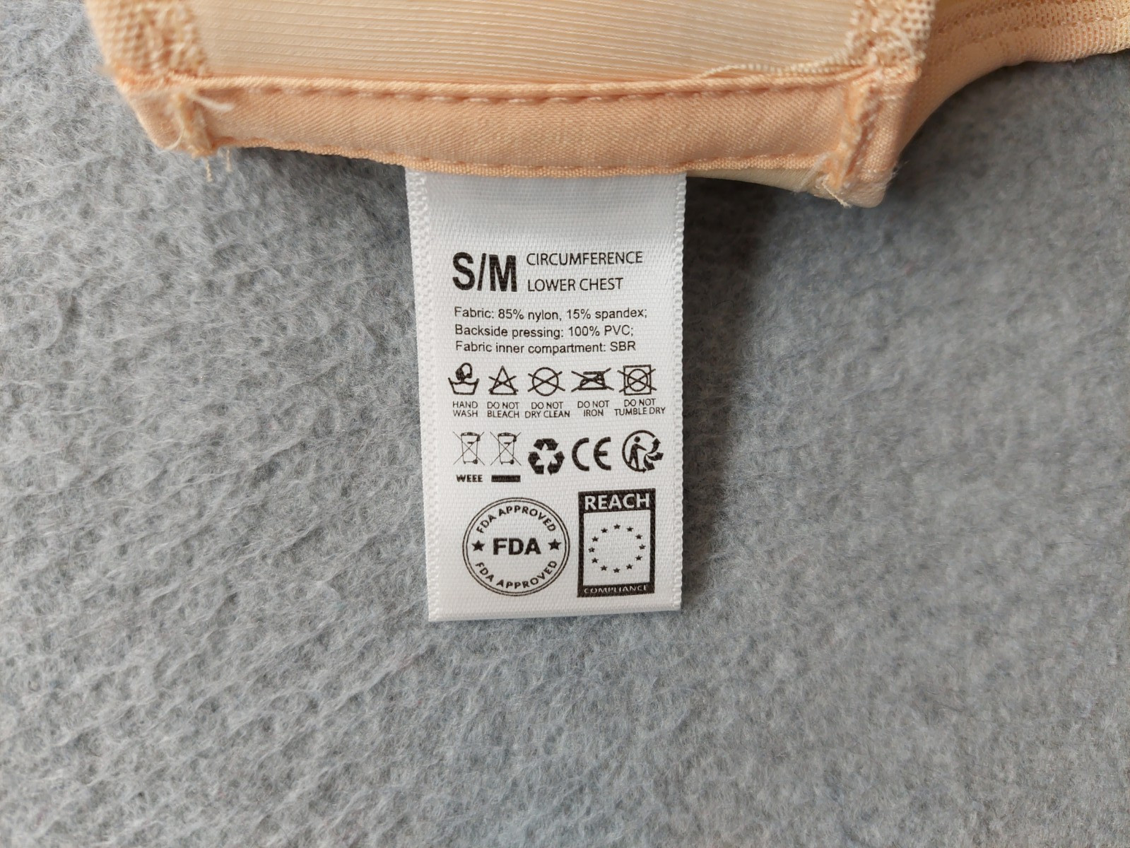 Circumference Women Posture Corrector S Beige Breathable Back Spine Support Vest