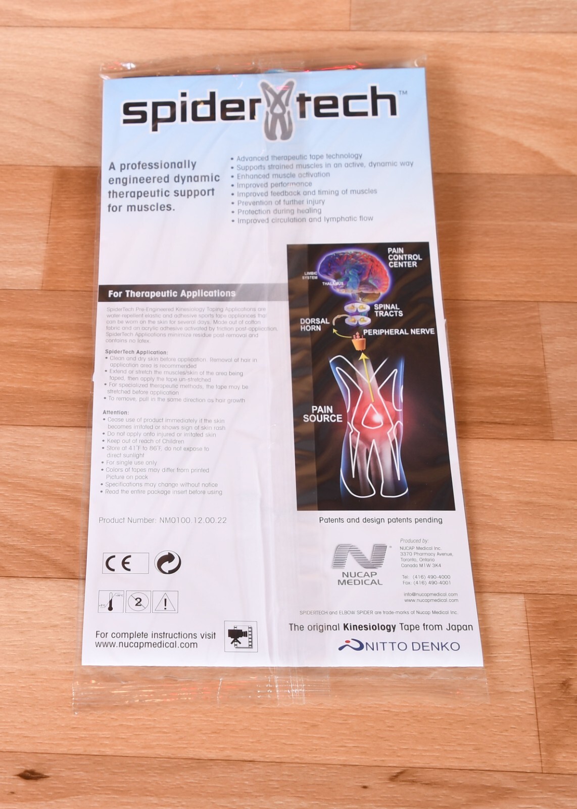 Spider Tech Elbow support tape 5 packs