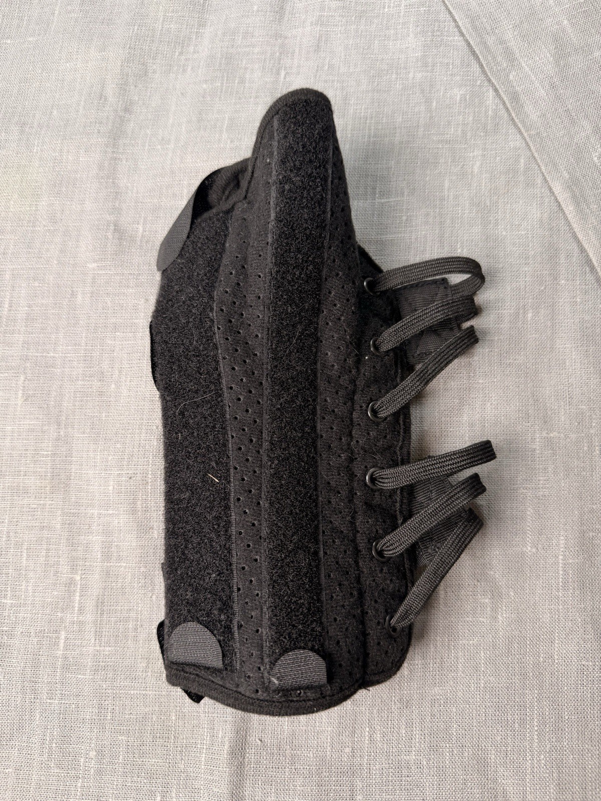 Breg Universal Wrist Brace Right Hand Support Splint Black Orthopedic Brace