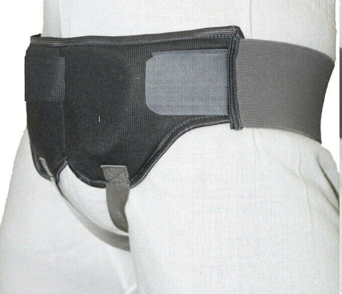 Double Inguinal Padded Hernia Support Belt Truss brace Hania Belt size S M L